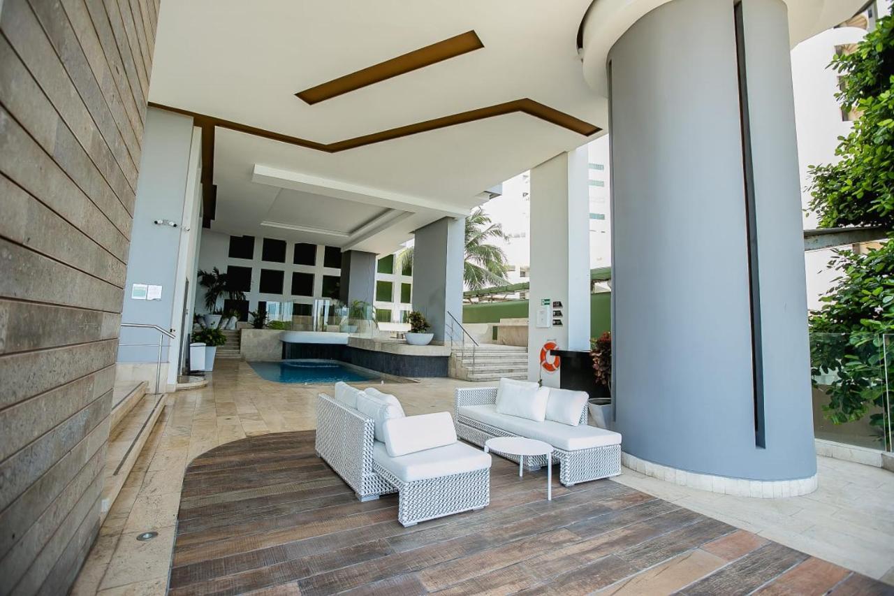Apartamento En Edificio Murano Elite Frente A Las Playas De Bocagrande Cartagena Bagian luar foto