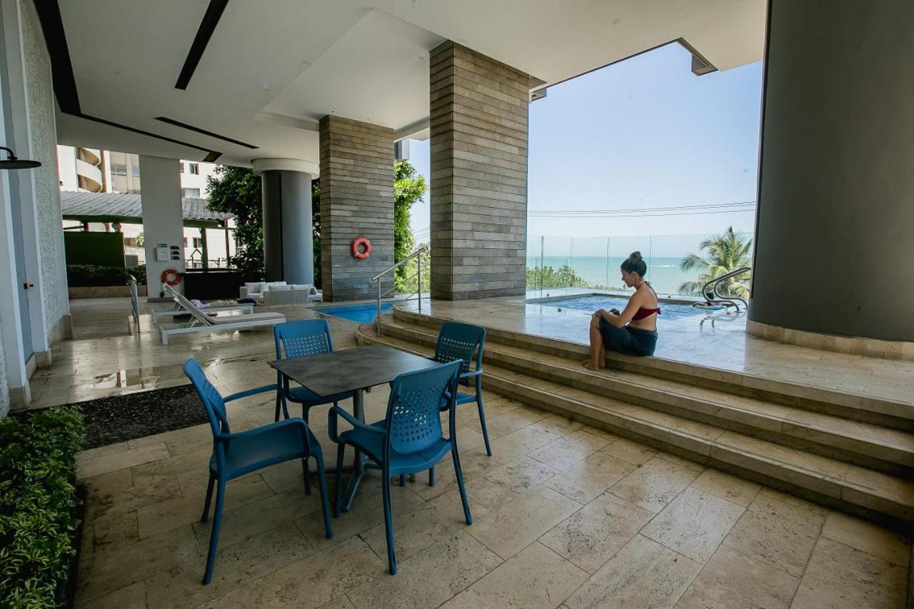 Apartamento En Edificio Murano Elite Frente A Las Playas De Bocagrande Cartagena Bagian luar foto