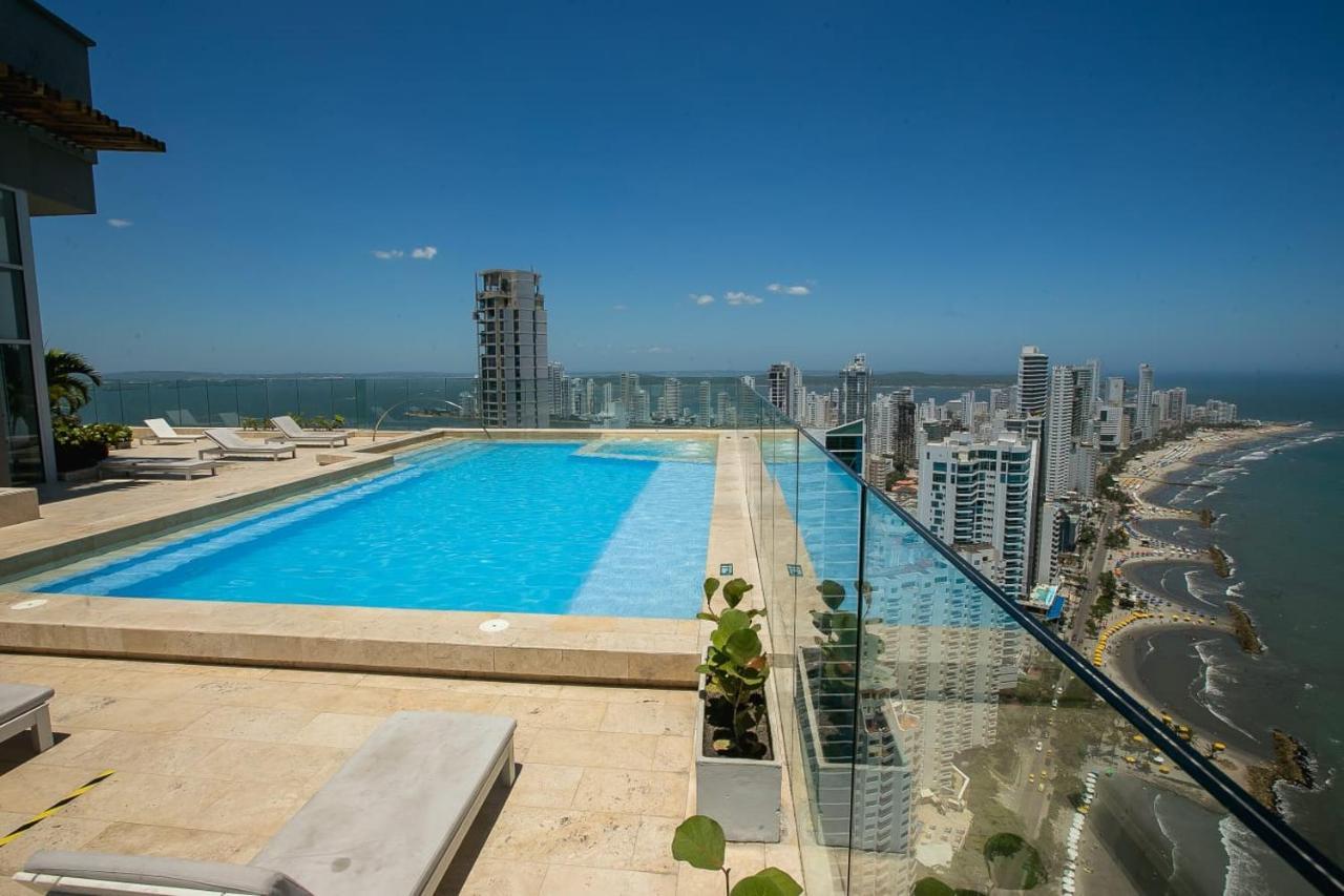 Apartamento En Edificio Murano Elite Frente A Las Playas De Bocagrande Cartagena Bagian luar foto
